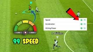 99 Speed! 90 Acceleration! Cheapest WINGER EVER! (43,000 GP) - eFootball Pes 2023 Mobile
