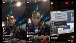 Southside Shows Screen While Playing Beats on Tour Bus 🔥