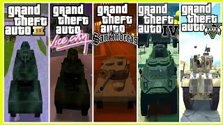 GTA Evolution Of Tank [2001☆2013]...