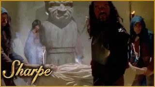 Sharpe Saves Ellie From An Aztec Ritual | Sharpe