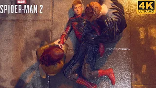 Peter Gets The Black Suit with Sam Raimi Suit - Marvel's Spider-Man 2 (4K 60FPS)