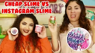 CHEAP STORE BOUGHT SLIME VS INSTAGRAM SLIME SHOP