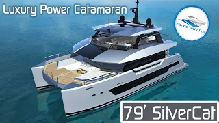 79' Silver Yachts NEW Luxury Catamaran 2023 Overview - Available & Priced at $7.2M