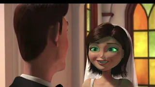 Monsters vs. Aliens | Susan Transforms in Reverse | Wedding Scene in Reverse