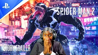 Marvel's Spider-Man 2 - Story Trailer REACTION VIDEO!!!