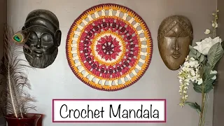 Crochet Mandala | Crochet Dreamcatcher | Boho Crochet