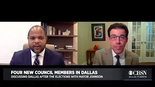 Dallas Mayor Eric Johnson Discuss City's New Council Members