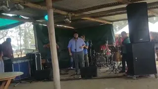 Facundo Márquez Cantando en Rancho de piedra encuentro gaucho Durazno