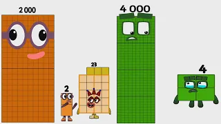 Numberblocks 1 Million Beanoss