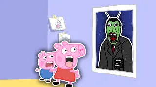 Peppa Pig Zombie Apocalypse - Obunga Zoombie At The House