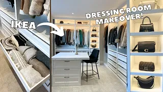 BUILDING MY DREAM DRESSING ROOM + TOUR | IKEA PAX WARDROBES / IKEA HACK