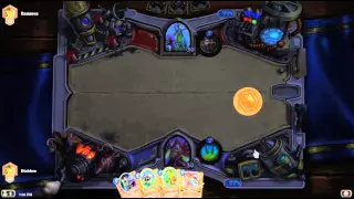 Hearthstone : Undertaker Deathrattle Raptor Rogue Fun #6 Combo Druid Epic Destruction