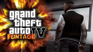 GTA 4: Funtage #1 ( Funny Moments! )