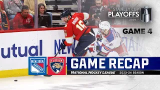 Gm 4: Rangers @ Panthers 5/28 | NHL Highlights | 2024 Stanley Cup Playoffs