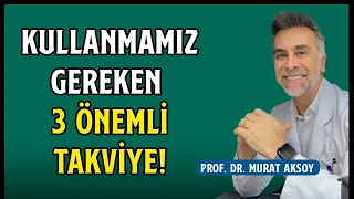 Kullanmamız Gereken Üç Önemli Takviye! | Omega 3 - D Vitamini ve Magnezyum!