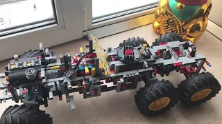 Обзор внутренней части LEGO эвакуатора