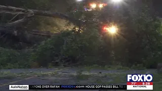 Storm damage at Navco and McVay in Mobile