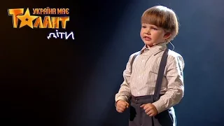 A little boy says very adult things - Ukraine Got Talent 2017 | The Third Semifinal - LIVE