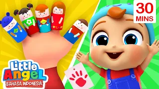 Keluarga Jari Baby John | Kartun Anak | Little Angel Bahasa Indonesia