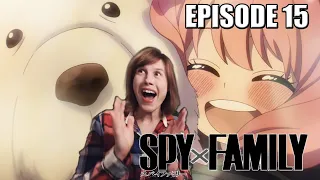 Spy x Family: Episode 15 Reaction! THE NEWEST FAMILY MEMBER!