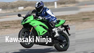 Kawasaki Ninja  - лучший среди 600-кубовых. Тест-драйв спортбайка Kawasaki Ninja ZX-6R [Smotorom]