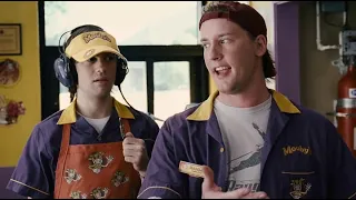 Clerks II (2006) La expresión: Esclavos de mierda.