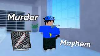 ( Roblox ) First win on Murder Mayhem (better than Kat)
