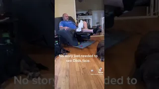 Cockatoo gives Dad the side eye Buster's popular tiktok video