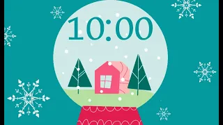 10 Minute Winter Countdown Timer