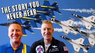 Unveiling the Secrets of the Thunderbirds and Blue Angels! @AfterburnPodcast Ep #66