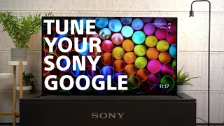 Tuning your Sony Google TV (Channel Setup)