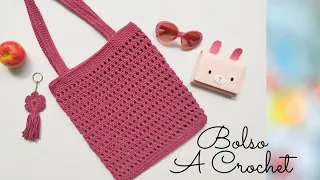 ❤️ Es muy FACIL y RAPIDO de hacer❤️ En menos de un día ya tendrás un HERMOSO BOLSO tejido a Crochet