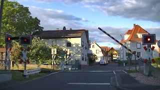 Spoorwegovergang Dorfprozelten (D) // Railroad crossing // Bahnübergang