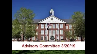 2019-03-20 Advisory Committee