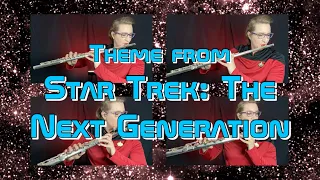 Theme from Star Trek: The Next Generation (flute quartet cover)