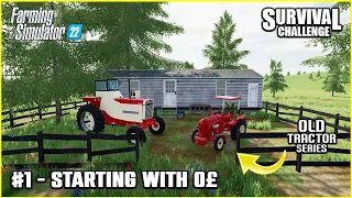 Starting With 0£ - Old Tractor Series #1 - No Man's Land - Farming Simulator 22 Timelapse Series