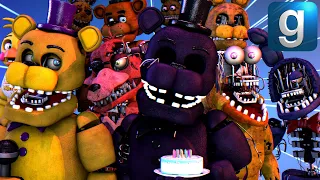 Gmod FNAF Marathon | Five Lost Nights At Freddy's! [Parts 1-10]