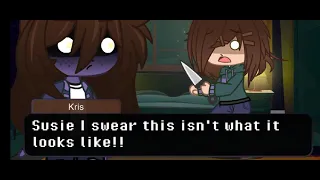 F##king Bullsh#t Meme Deltarune/Undertale ft Susie, Gaster, Chara and fusion Kris and Frisk