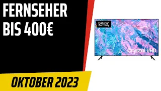 TOP–7. Die besten Fernseher bis 400€. Oktober 2023. Test & Vergleich | Deutsch