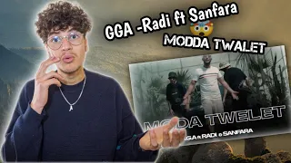 GGA - Modda Twalet ft. Radi & Sanfara (Reaction)🇲🇦🇹🇳 | مدة طوالت😲