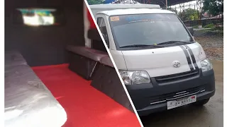 toyota lite ace utility van 2023  dual aircon mga pwedeng gawing interior design diy part 1