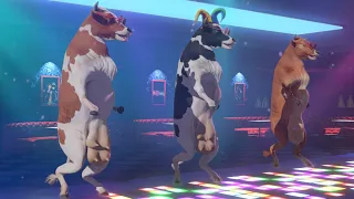 FUNNY COW DANCE #2 │ Cow Song & Cow Videos 2023│By Twiddlie