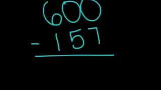 Subtraction across zeros!