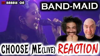 BAND-MAID - CHOOSE ME (Live) Reaction #japanese #thegap #kickass #awesome #relationshipsongs 🔥🔥🤘😁🤘🔥🔥