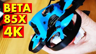 A mini 4K Tiny Whoop Camera FPV Drone - BETAFPV X85 4K - Review