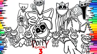 Poppy playtime Chapter 3 COLORING PAGE
