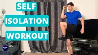 Self Isolation Follow Along Workout 2020 | For Beginners | TABATA STYLE