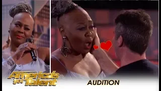 Simon Cowell Falls In LOVE With 'Ms. Trysh' But Then... | America's Got Talent