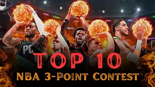 Top 10 Amazing NBA 3-Point Contest of All-Time | 3-Point Contest