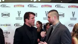 Chael Sonnen at the 2012 World MMA Awards- January 11, 2013